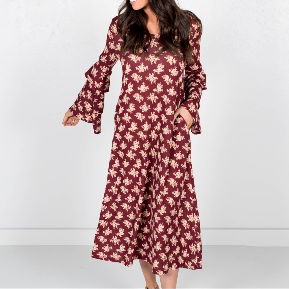 Charlotte Ruffle Dress
